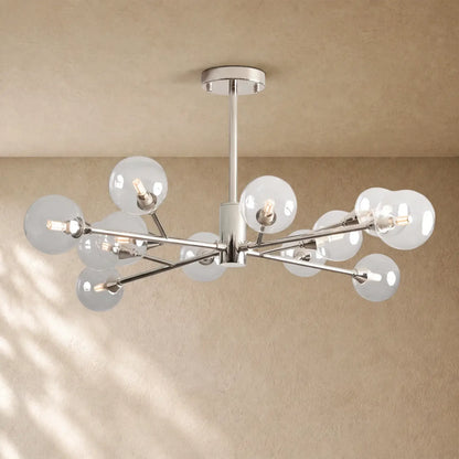 Apollos Flush Mount - 36’’ / Nickel