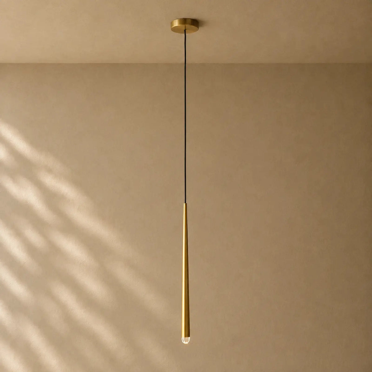 Aqaitaiva Pendant - Lacquered Burnished Brass