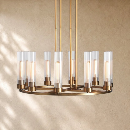 Andreass Round Chandelier 10/12 Light