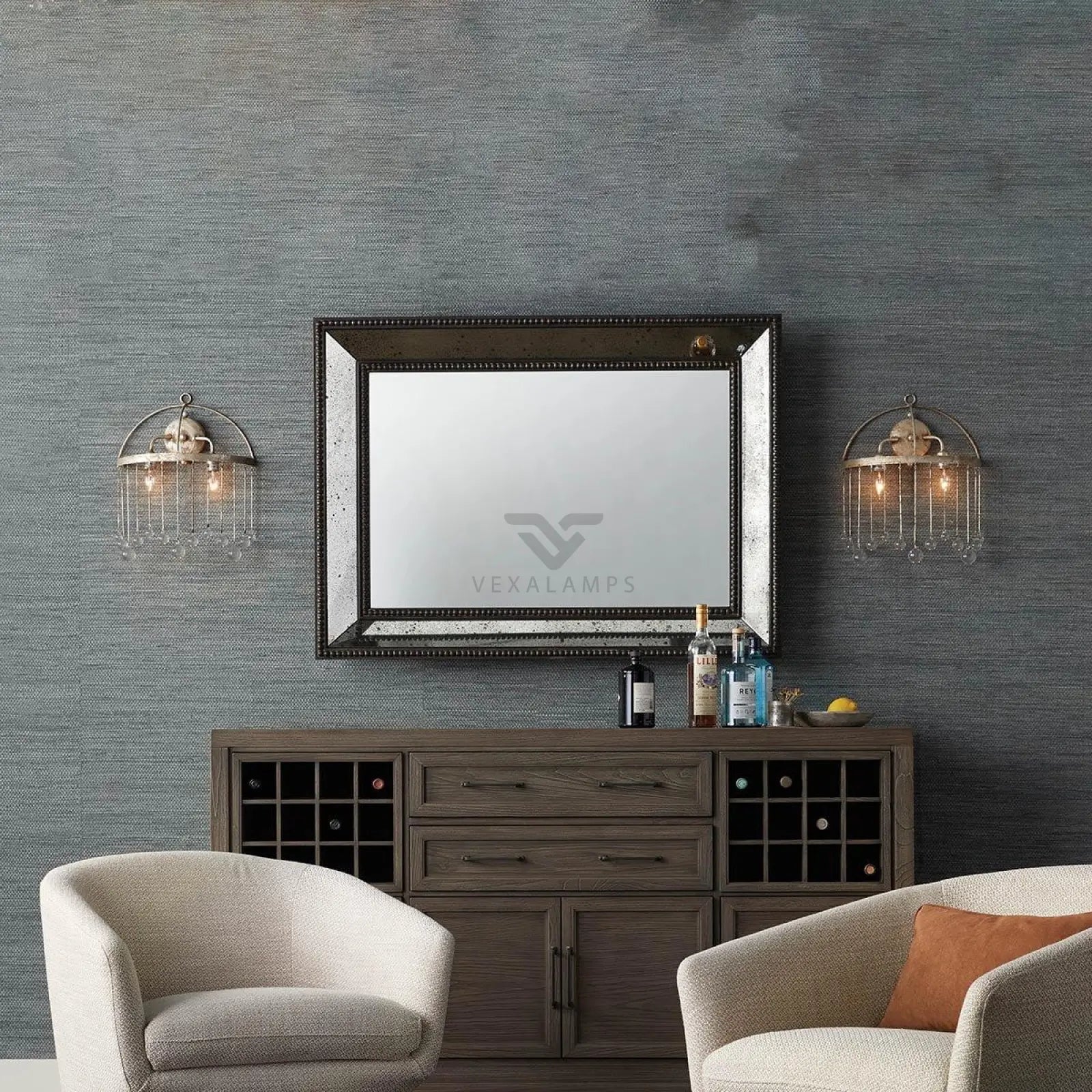 Aubray 2-Light Wall Sconce