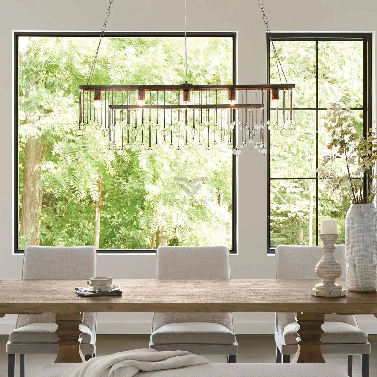 Aubray Rectangular Chandelier