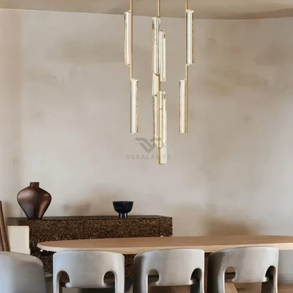 Audubom Crystal Round Chandelier