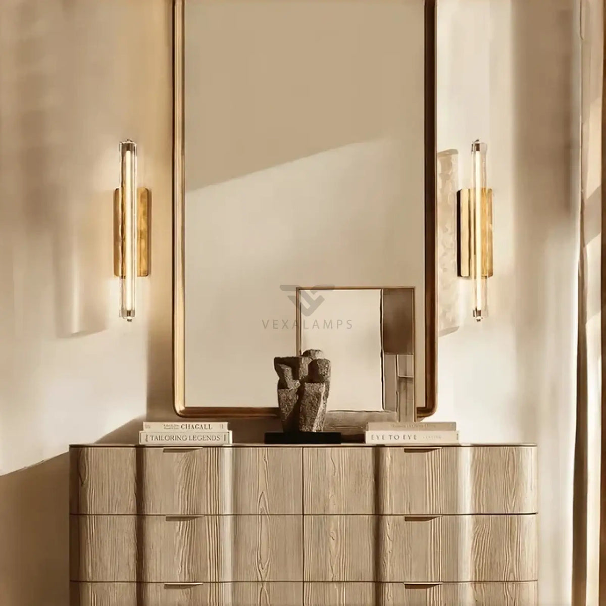 Audubom Crystal Single Sconce