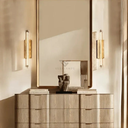Audubom Crystal Single Sconce