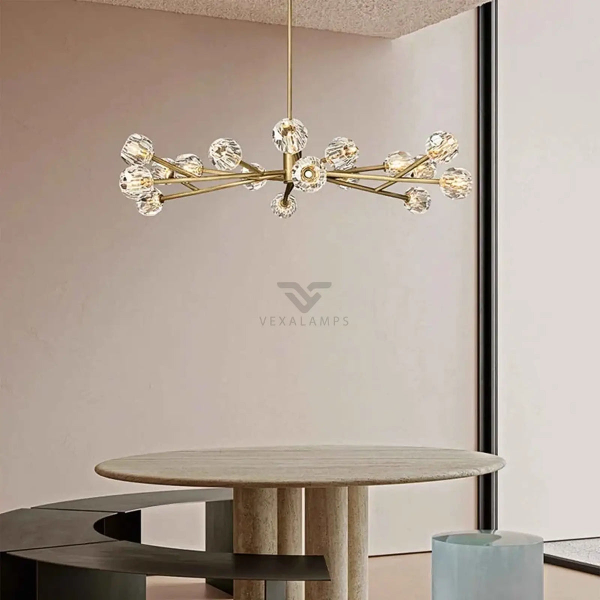 Boulee De Cristal Round Chandelier 24’’ 36’’ 48’’ 60’’ 72’’