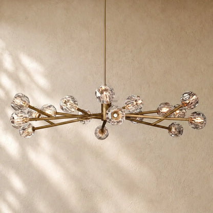 Boulee De Cristal Round Chandelier 24’’ 36’’ 48’’ 60’’ 72’’