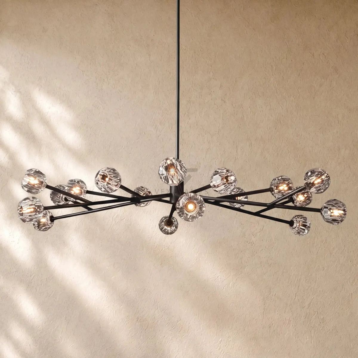Boulee De Cristal Round Chandelier 24’’ 36’’ 48’’ 60’’ 72’’