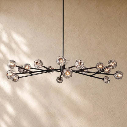 Boulee De Cristal Round Chandelier 24’’ 36’’ 48’’ 60’’ 72’’