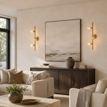 Bubble Glass Cascade Sconce