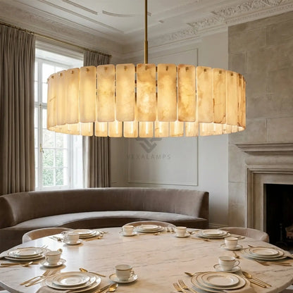 Calametta Onyx Round Chandelier