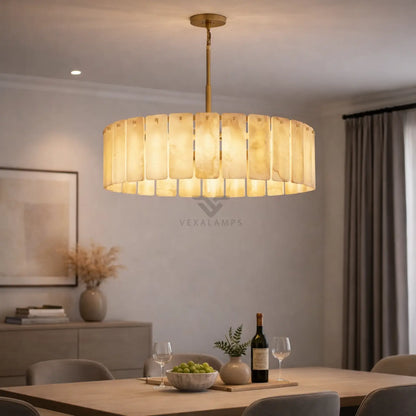 Calametta Onyx Round Chandelier