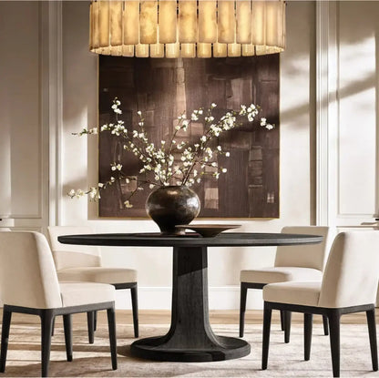 Calametta Onyx Round Chandelier