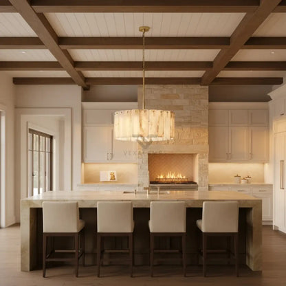 Calametta Onyx Round Chandelier