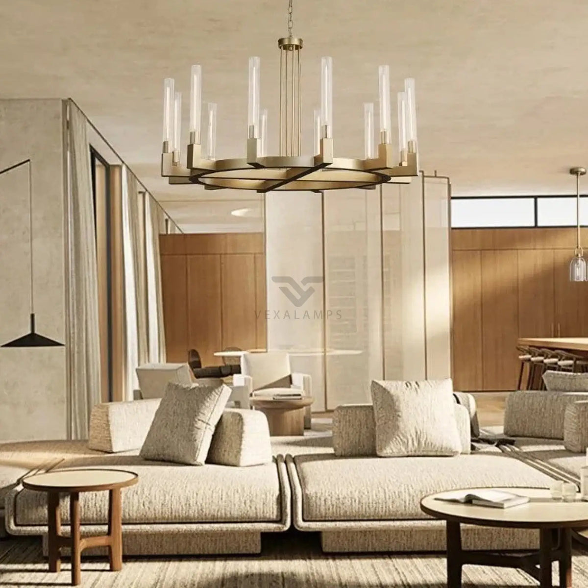 Cennela Round Chandelier 36’’,48’’,60’’,72’’