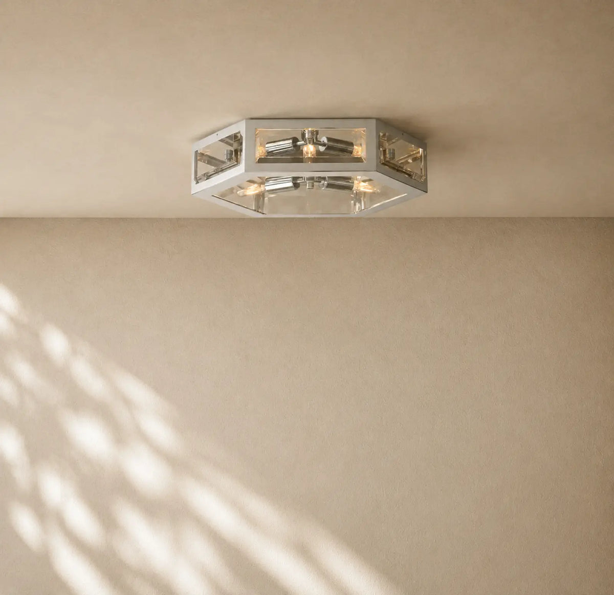 Chevalie Flushmount - Weathered Zinc
