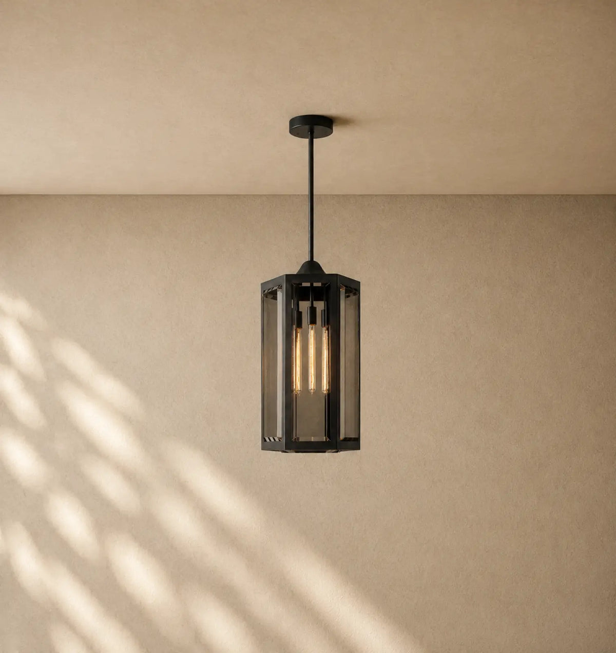 Chevalie Grand Pendant - Polished Chrome / 28’’