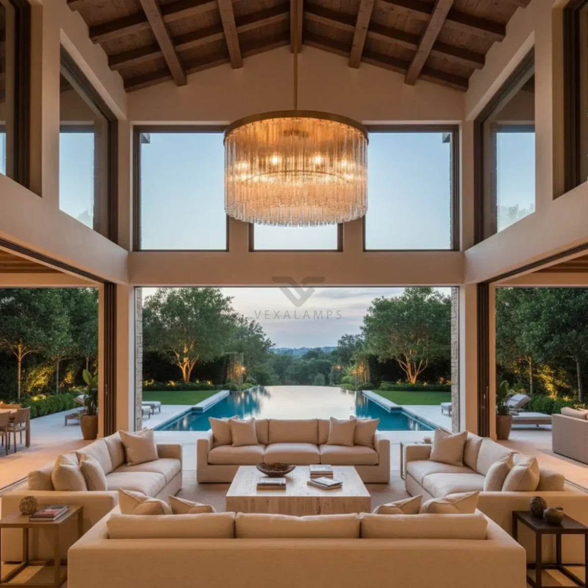 Ciello Round Chandelier
