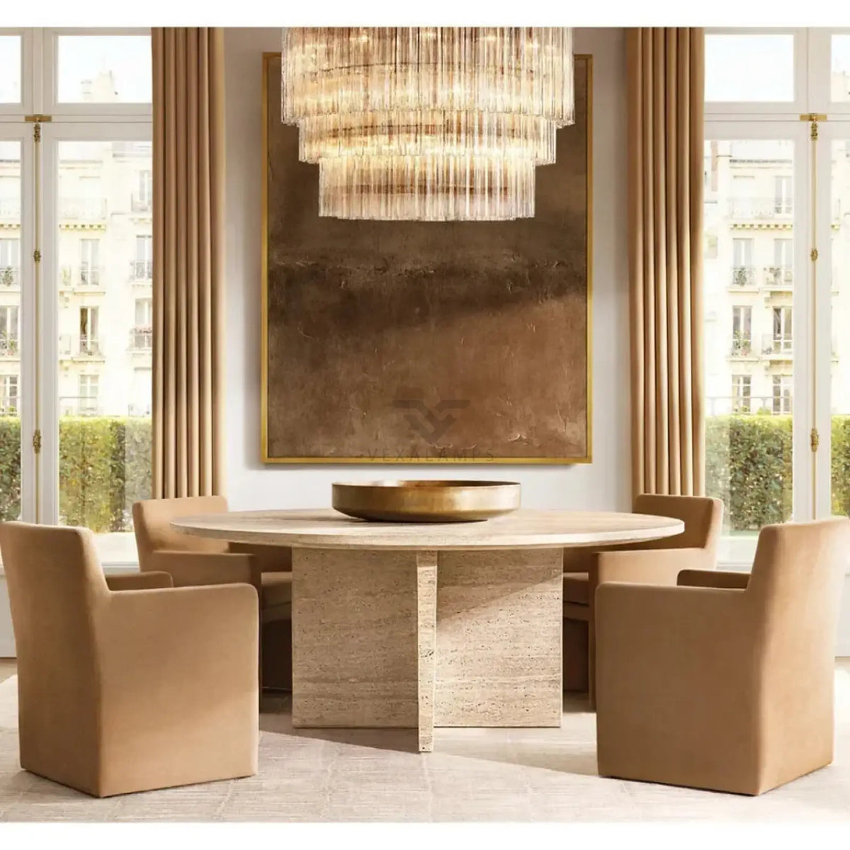 Ciello Three-Tier Round Chandelier
