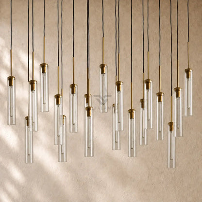 Collane Linear Glass Chandelier