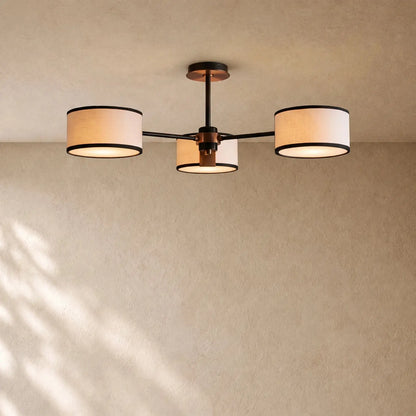 Daphna Fabric Flush Mount
