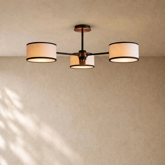 Daphna Fabric Flush Mount