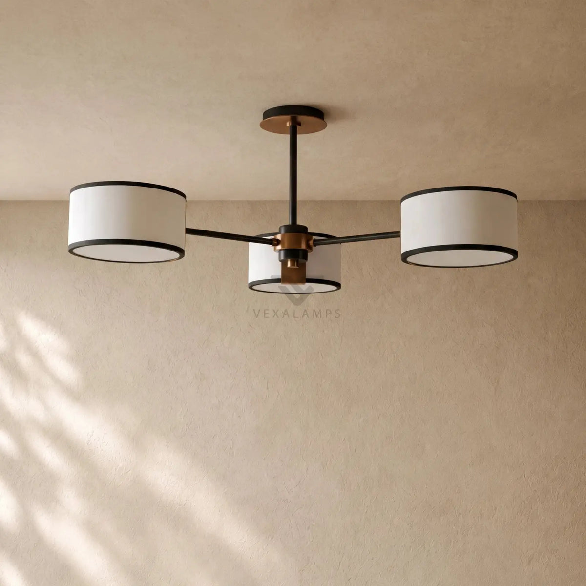 Daphna Fabric Flush Mount