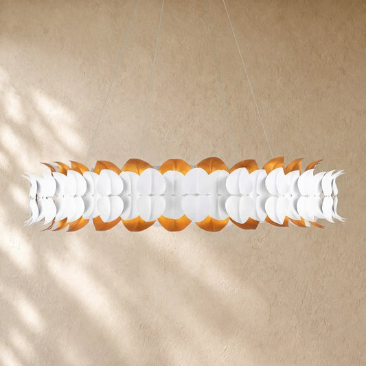 Darle Chandelier Sculpted Leaves 39’’