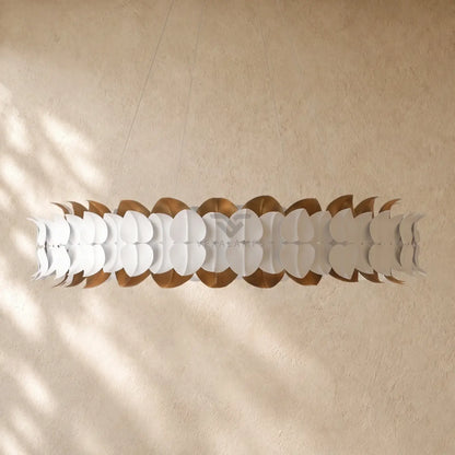 Darle Chandelier Sculpted Leaves 39’’
