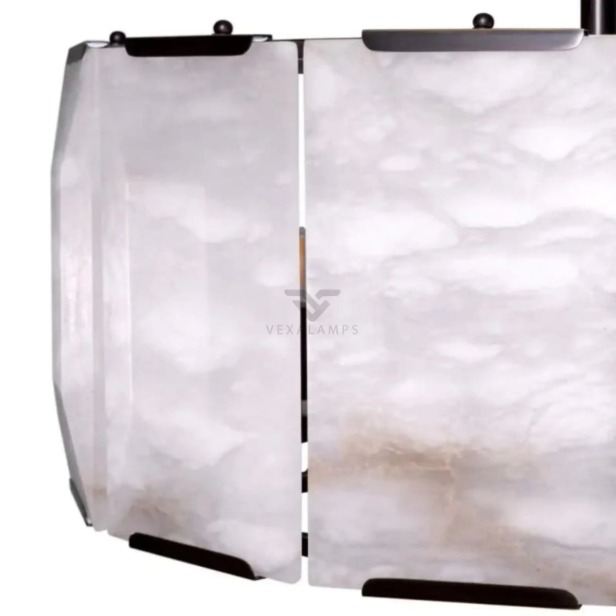 Daybreak Alabaster Round Chandelier - Chandelier