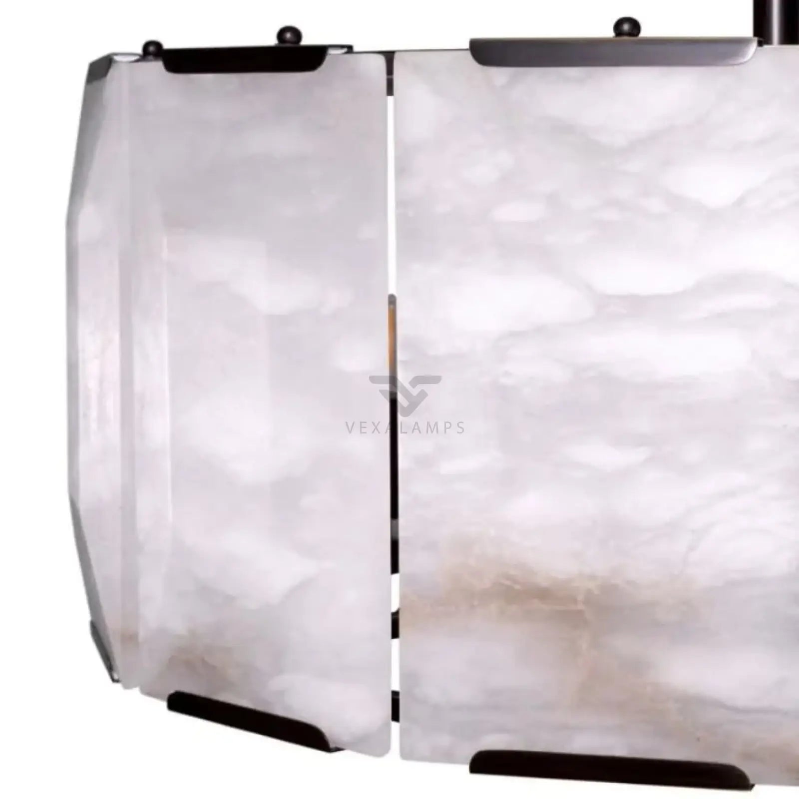 Daybreak Alabaster Round Chandelier - Chandelier