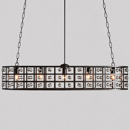 La Cage Oval Chandelier