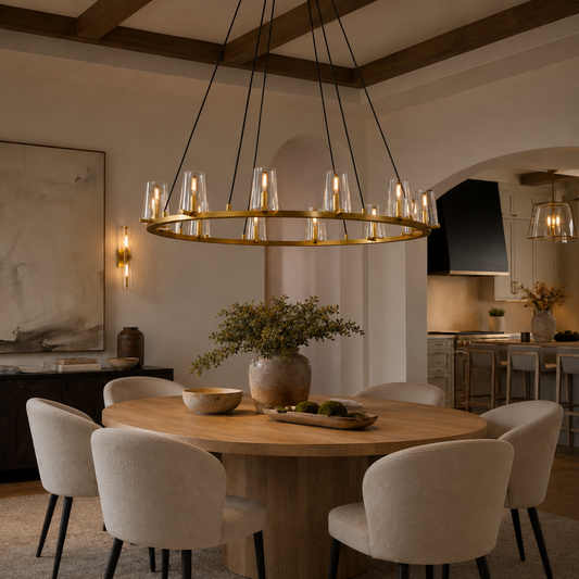 Parenlace Round Chandelier