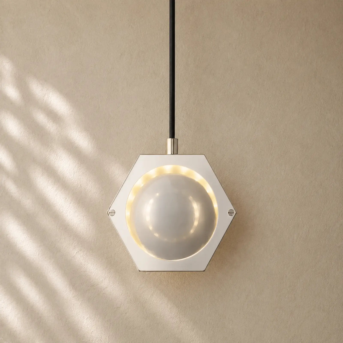 Ecletant Pendant - Polished Nickel