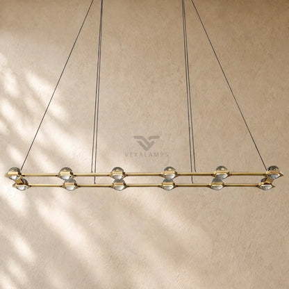 Ecletant Rectangular Chandelier