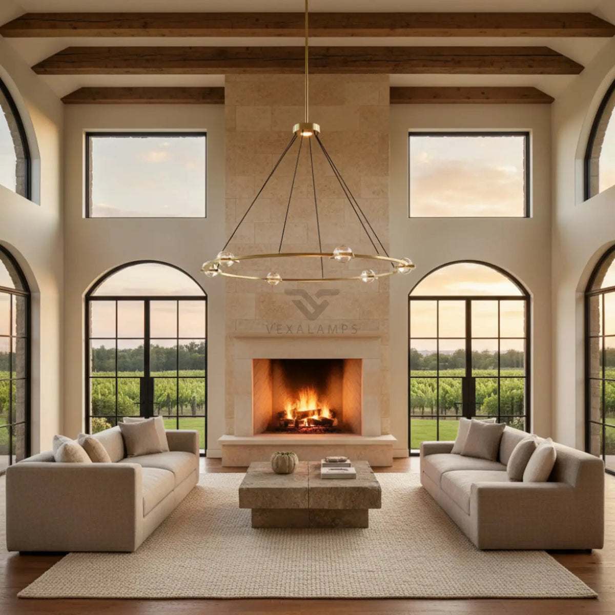 Ecletant Round Chandelier
