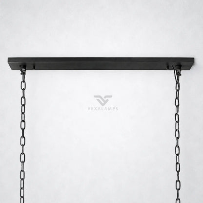 Ellington Alabaster Rectangular Chandelier 62’’ - Chandelier
