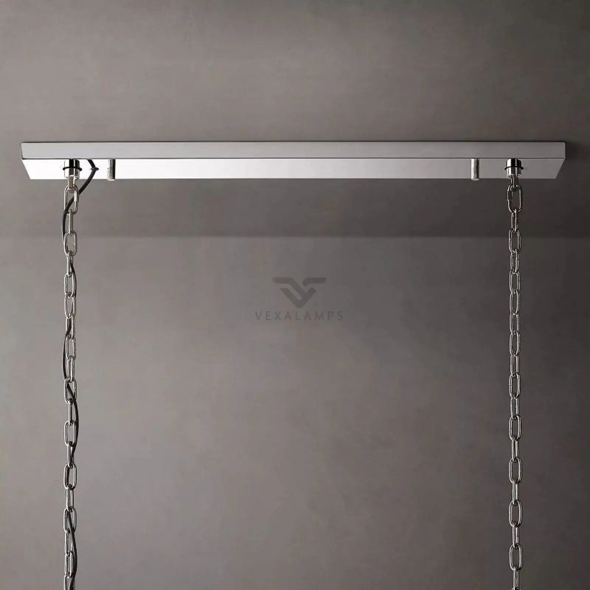 Ellington Alabaster Rectangular Chandelier 62’’ - Chandelier
