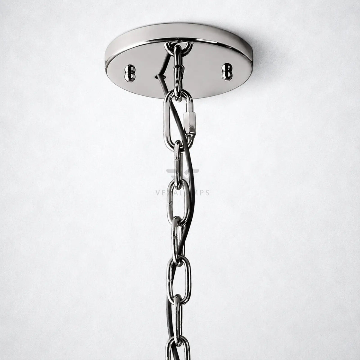 Ellington Alabaster Round Chandelier 43’’ - Chandelier