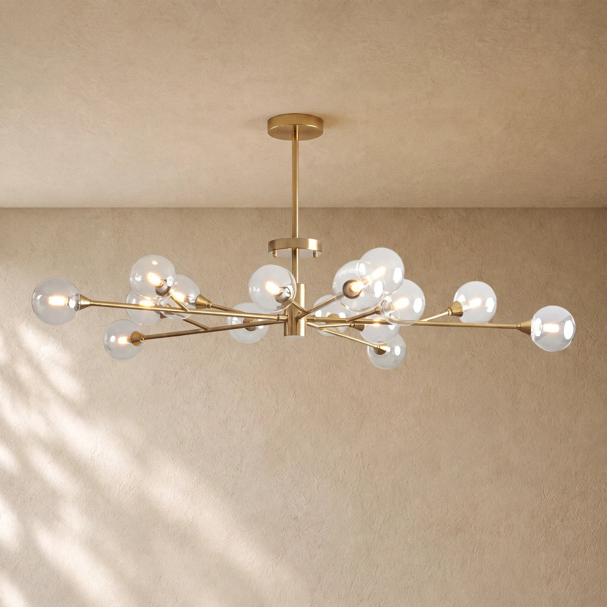 Apollos Flush Mount - 47’’ / Brass
