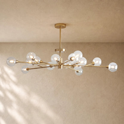 Apollos Flush Mount - 47’’ / Brass