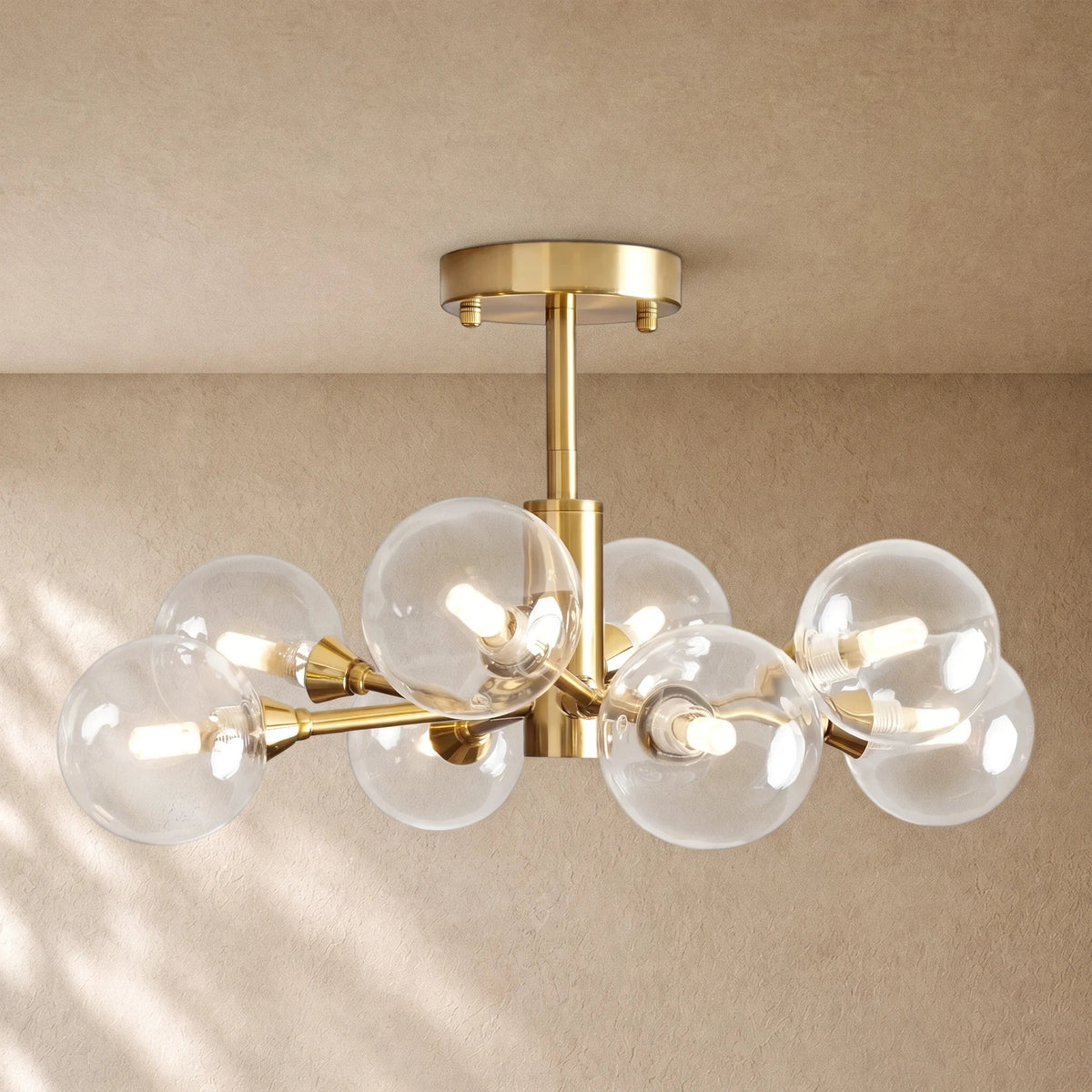 Apollos Flush Mount - 20’’ / Brass