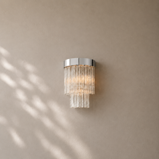 Ciello Sconce - Polished Stainless Steel