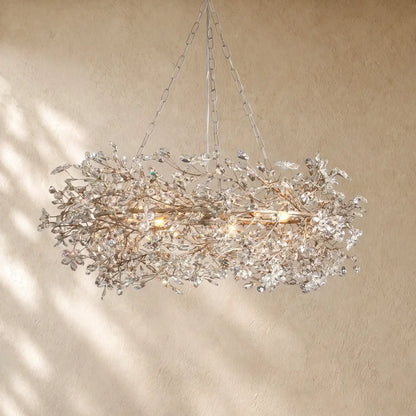 Fiory Crown Crystal Branch Chandelier