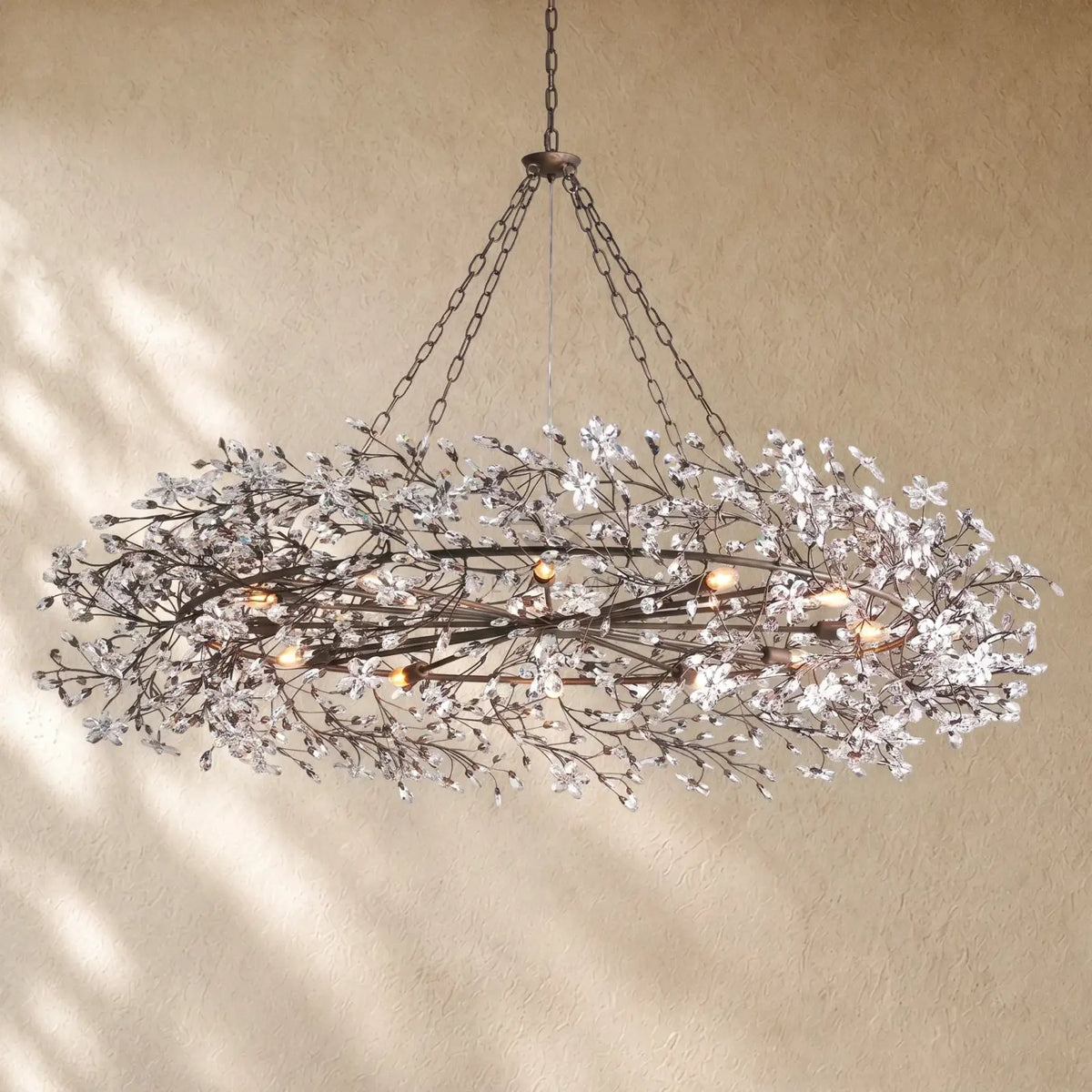 Fiory Crown Crystal Branch Chandelier