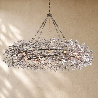 Fiory Crown Crystal Branch Chandelier