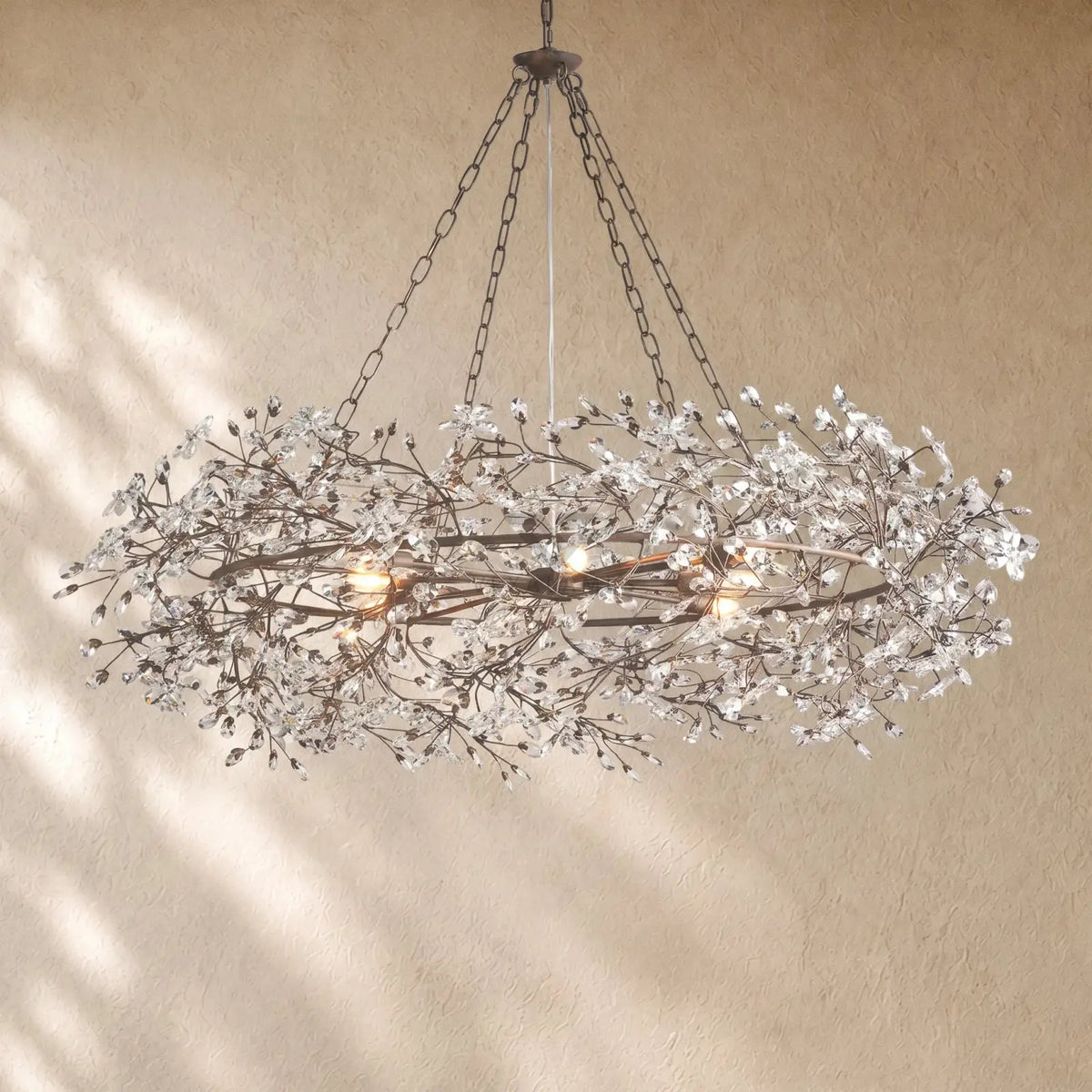 Fiory Crown Crystal Branch Chandelier
