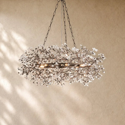 Fiory Crown Crystal Branch Chandelier