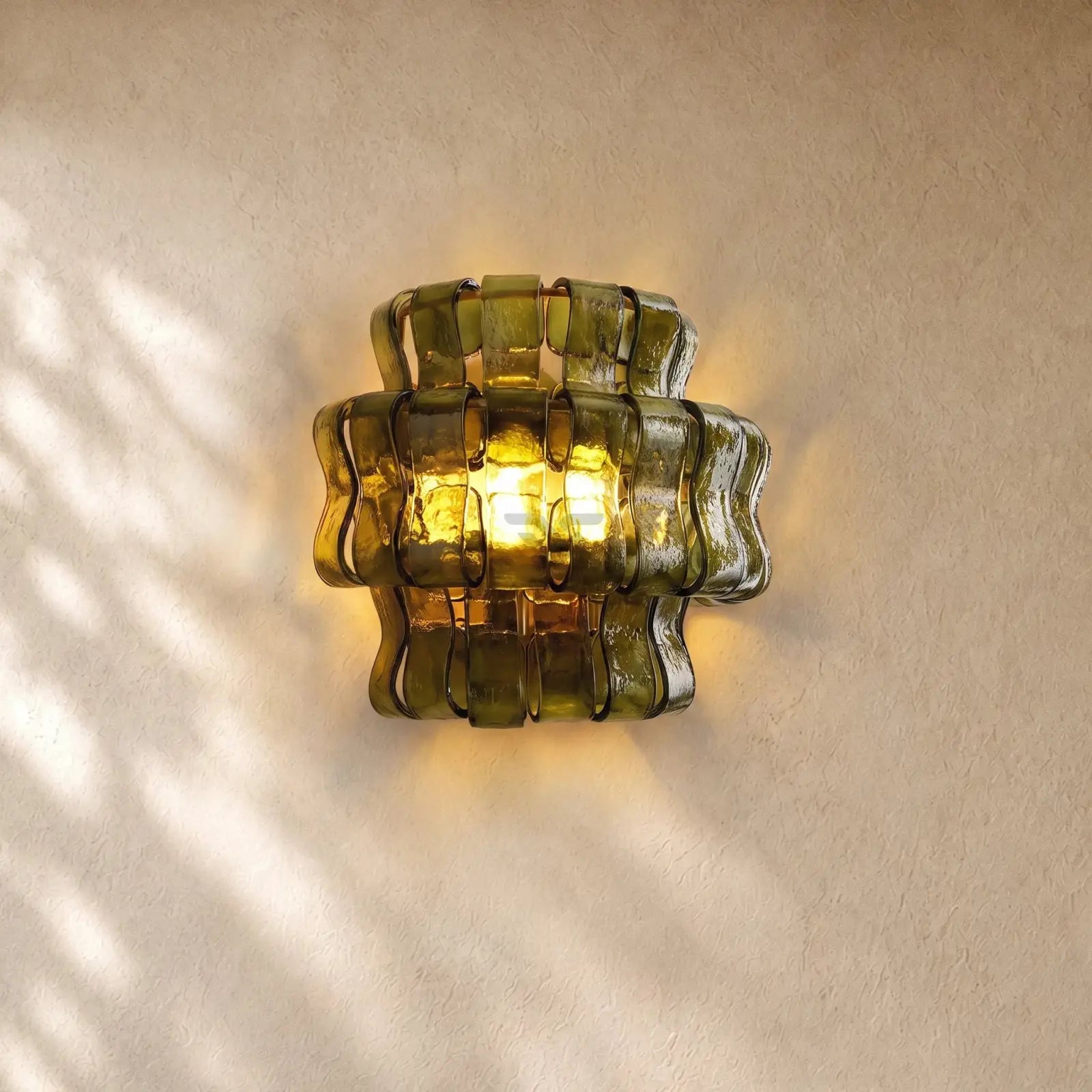 Ghiacci Glass Wall Sconce