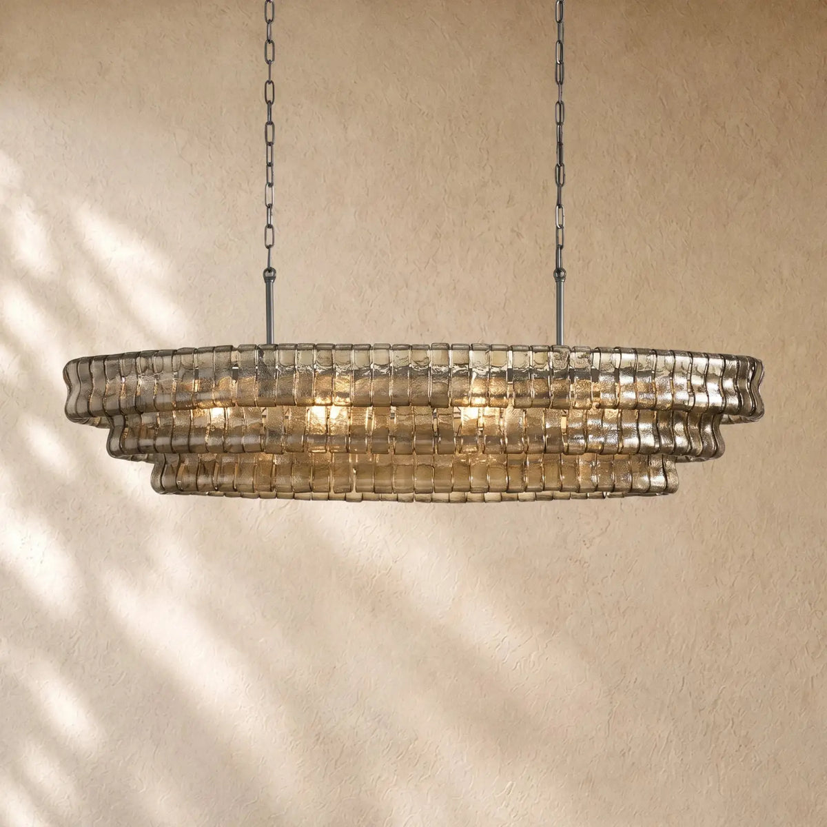 Ghiacci Oval Chandelier