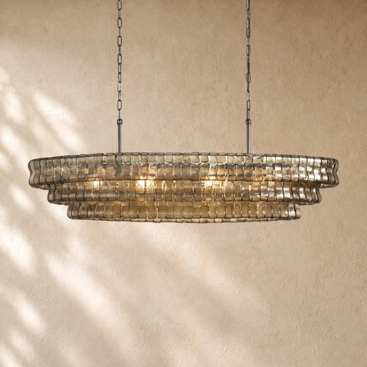 Ghiacci Oval Chandelier
